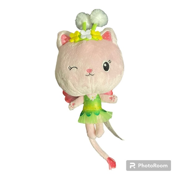 DreamWorks GABBY'S DOLLHOUSE 8" KITTY FAIRY Purr-ific Plush Toy - Picture 1 of 10